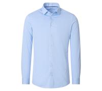 Businesshemd VENTI "VENTI Businesshemd uni", Herren, Gr. 41, Normalgrößen, hellblau, 55% Baumwolle, 45% Polyester, unifarben, schmal, Hemden (35507702-41) hellblau