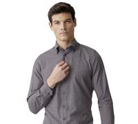 Venti Modern Fit Hemd braun, Kariert