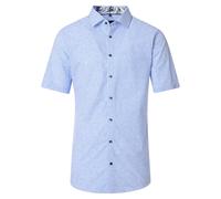 Venti Modern Fit Hemd Kurzarm blau