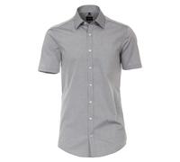 Venti - Body Fit - Bügelleichtes Herren Kurzarm Hemd mit Kent Kragen (001930)