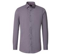 Businesshemd VENTI "VENTI Businesshemd Print", Herren, Gr. 40, Normalgrößen, rot, 97% Baumwolle, 3% Elasthan, bedruckt, sehr figurbetont, Hemden (54797119-40) rot