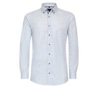 Venti Body Fit Hemd blau, Print