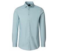 Businesshemd VENTI "VENTI Businesshemd Print", Herren, Gr. 42, Normalgrößen, grün, 97% Baumwolle, 3% Elasthan, bedruckt, sehr figurbetont, Hemden (20313956-42) grün