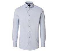 Businesshemd VENTI "VENTI Businesshemd uni", Herren, Gr. 41, Normalgrößen, blau, 100% Baumwolle, unifarben, schmal, Hemden (88691916-41) blau