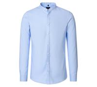 VENTI Hemd Herren Slim Fit Langarm Oxford blau, 41