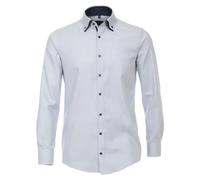 Venti Modern Fit Hemd hellblau/weiss, Gestreift