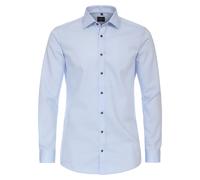 Venti Businesshemd Uni Body Fit Hellblau 46