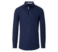 Businesshemd VENTI "VENTI Businesshemd uni", Herren, Gr. 46, Normalgrößen, blau (helles himmelblau), 88% Baumwolle, 12% Elasthan, unifarben, sehr figurbetont, Hemden (62328539-46) helles himmelblau