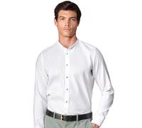 Businesshemd VENTI "VENTI Businesshemd uni", Herren, Gr. 46, Normalgrößen, weiß (weißgrau), 100% Baumwolle, unifarben, schmal, Hemden (66358727-46) weißgrau