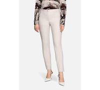 Businesshose Slim Fit Grau Beige 44