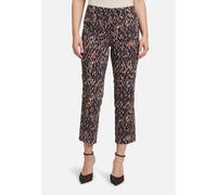 Businesshose mit Bügelfalte Dark Blue/Brown 40