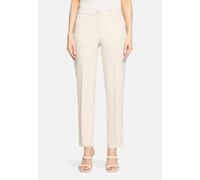 Betty Barclay Businesshose mit Bügelfalte Relaxed-Fit 7/8-Länge Grau-Beige Gr. 40