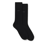 BOSS Herren 2p Rs Bamboo Regular Socks, Black1, 39-42