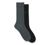 Businesssocken BOSS "2P RS Uni CC", Herren, Gr. 47-50, light, pastel grün 337, Baumwollmischung, normal, Socken, mit Markenlogo (73431544-47) light, pastel grün 337