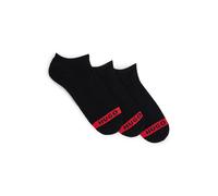 Businesssocken HUGO UNDERWEAR "3P LC PLUSH TAPE CC" Gr. 43-46, schwarz (black 001) Herren Socken (91031613-43) black 001