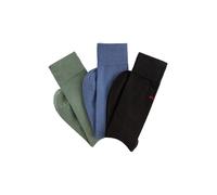 Businesssocken HUGO UNDERWEAR "3P RS UNI COLORS CC", Herren, Gr. 39-42, bunt (open miscellaneous 969), Baumwollmischung, normal, Socken, mit Hugo Boss Logo-Schriftzug (64539505-39) open miscellaneous