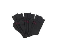 Businesssocken HUGO UNDERWEAR "3P RS UNI COLORS CC", Herren, Gr. 39-42, grau (charcoal), Baumwollmischung, unifarben, normal, Socken, mit Hugo Boss Logo-Schriftzug (43340152-39) charcoal