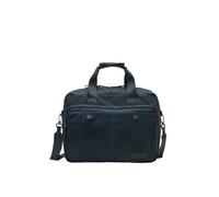 Businesstasche MARC O'POLO "mit Laptopfach", Herren, Gr. B/H/T: 37cm x 28cm x 8cm, blau (schwarz navy), Polyamid, unifarben, Taschen (16616645-0) schwarz navy