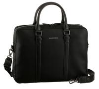 Businesstasche VALENTINO BAGS "EFEO", Herren, Gr. B/H/T: 41cm x 31cm x 9cm, schwarz (nero), Lederimitat, Taschen, Handtasche Damen Tasche Damen Schultertasche Henkeltasche (13588622-0) nero