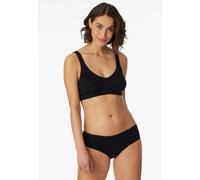 Bustier 2er-Pack mit Cups Organic Cotton schwarz - 95/5 80B