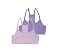 Bustier BENCH., Mädchen, Gr. 134/140, N-Gr, rosa (helllila, lila), Jersey, Obermaterial: 92% Baumwolle, 8% Elasthan (LYCRA), unifarben, Basic, körpernah, BHs Bustier, Mädchen - mit sportivem Racerback