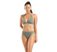 Bustier-Bikini ARENA "W ARENA MONOCROMO BIKINI TRIANGLE", Damen, Gr. L, N-Gr, rosmary grün, Obermaterial: 73% Polyamid, 27% Elasthan, Bikini-Sets (39969447-L) rosmary grün