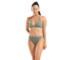Bustier-Bikini ARENA "W ARENA MONOCROMO BIKINI TRIANGLE", Damen, Gr. M, N-Gr, rosmary grün, Obermaterial: 73% Polyamid, 27% Elasthan, Bikini-Sets (39969447-M) rosmary grün