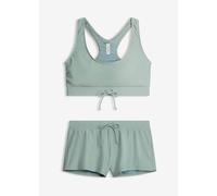Bustier-Bikini mit Badeshorts (2-tlg.Set) 40