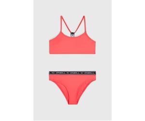 Bustier-Bikini O'NEILL "O'NEILL SPORTCLUB BIKINI SET", Mädchen, Gr. 176 (170), N-Gr, froly, Obermaterial: 82% Polyamid, 18% Elasthan, Bikini-Sets (72907808-176) froly