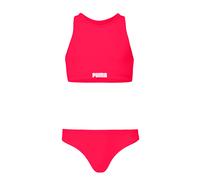 Bustier-Bikini PUMA, Mädchen, Gr. 128, N-Gr, rosa (rose rot), Obermaterial: 80% Polyamid, 20% Elasthan. Futter: 88% Polyamid, 12% Elasthan, Bikini-Sets, mit Racerback-Passform (78629814-128) rose rot