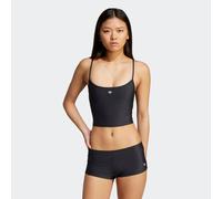 Bustier-Bikini-Top ADIDAS PERFORMANCE "ESSENTIALS TANK", Damen, Gr. 46, N-Gr, schwarz, Obermaterial: 81% Polyester, 19% Elasthan, sportlich, Bikini-Oberteile (64297369-46) schwarz