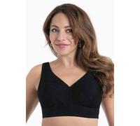 Bustier-Bikini-Top ANITA SINCE 1886, Damen, Gr. S, N-Gr, schwarz, Microfaser, Obermaterial: 70% Polyamid, 30% Elasthan, Bikini-Oberteile, mit tiefem V-Ausschnitt (59027532-S) schwarz