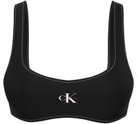 Bustier-Bikini-Top, Damen, Gr. M (38), N-Gr, schwarz, Jersey, Elasthan, CALVIN KLEIN SWIMWEAR, unifarben, Bikini-Oberteile, Körpernahe Passform (99428140-M) schwarz