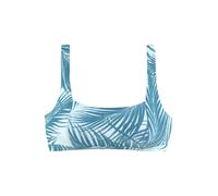 LASCANA ACTIVE Bustier-Bikini-Top Damen petrol-bedruckt Gr.32 Cup A/B