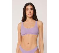 Bustier-bikinioberteil Crinkle Waves Violett 2