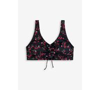Bustier-Bikinioberteil mit Schnürung 46