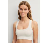 Bustier CALIDA, Damen, Gr. S (40/42), N-Gr, weiß, Obermaterial: 79% Modal, 15% Polyamid, 6% Elasthan, BHs Bustier (32595325-S) weiß