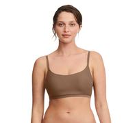 Bustier CHANTELLE "SOFTSTETCH", Damen, Gr. M/L, N-Gr, cocoa, Obermaterial: 87% Polyamid, 13% Elasthan, BHs Bustier, mit nicht herausnehmbaren Pads (13131827-M) cocoa