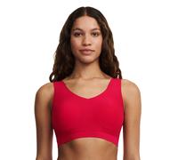 Chantelle Bustier Softstretch – V-Ausschnitt, Gepolstert, Nahtlos, Ultra-Stretch – Feuerrot XL/XXL