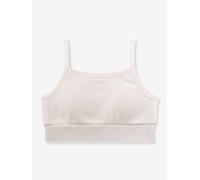 Sanetta Mädchen-Bustier Elfenbein Feinripp | Bequemes und angenehmes Bustier für Mädchen aus Baumwoll-Mix.