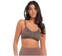 Bustier MAGIC BODYFASHION "Comfort Bra", Damen, Gr. S, N-Gr, braun (espresso), Obermaterial: 89% Polyamid, 11% Elasthan, unifarben, figurbetont, BHs Bustier, bequemer nahtloser und bügelloser Träger-B