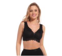 Bustier MAGIC BODYFASHION, Damen, Gr. XL, N-Gr, schwarz, Obermaterial: 70% Polyamid, 30% Elasthan, BHs Bustier, Nahtlose Verarbeitung für ein unsichtbares Aussehen (65140253-XL) schwarz