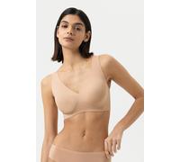 Bustier MEY "Invisibles", Damen, Gr. M, N-Gr, beige (cream tan), Interlock, Obermaterial: 77% Polyamid, 23% Elasthan, BHs Bustier, herausnehmbare Pads, tiefer V-Ausschnitt, bügellos (52780655-M) cream