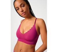 Bustier SKINY "Micro Essentials", Damen, Gr. 36, N-Gr, sangria, Obermaterial: 72% Polyamid, 28% Elasthan, unifarben, Basic, körpernah, BHs, herausnehmbare Pads, nahtlos, V-Ausschnitt, ohne Bügel (7755