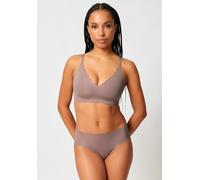 Bustier SKINY "Sensation", Damen, Gr. 36, N-Gr, braun (antler), Microtouch, Obermaterial: 62% Polyacryl, 38% Elasthan, unifarben, normal, BHs Bustier, doppellagig, mit herausnehmbaren Pads, V-Ausschni