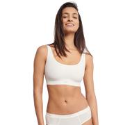 Bustier SLOGGI "EVER Ease Top" Gr. S, N-Gr, weiß (silk white) Damen BHs (64260453-S) silk white