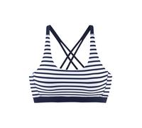 Venice Beach LM exkl. Sport Bustier-Top White-Navy-s - 36