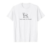 But Now I'm Found Lamb Sheep Minimalistisches christliches T-Shirt Preisgünstiges Grafik-T-Shirt