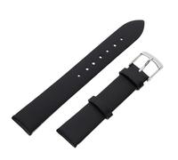 BUTIFULSIC Komfortables Uhrenarmband aus Italienischem Kalbsleder Verschleißfest und Weich 1 Satz Ersatzband für Arbeit und Party Schwarzes Lederarmband