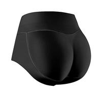 Butt Lifter Pants Frauen Fake Ass Nahtlose Slips Low Waist Push Up Butt Lifter Gepolsterte Höschen Hip Enhancer Shapewear Gesäß Höschen-B,M